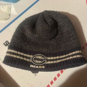 NFL Bears Black and Gray Knit Beanie